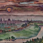 Dresden, 1937, Aquarell, 50 x 70 cm